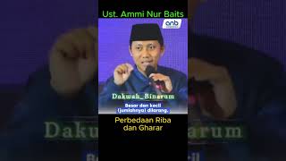 Perbedaan Riba dan Gharar  Ustadzz Ammi Nur Baits [upl. by Eduam]