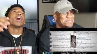 RICEGUM THEGABBYSHOW DISS TRACK REACTION [upl. by Cirri]