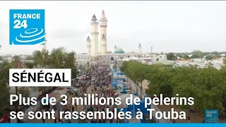 Sénégal  plus de 3 millions de pèlerins se sont rassemblés à Touba fief de la confrérie Mouride [upl. by Enneiluj504]