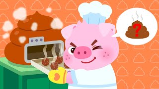 PooPoo Bakery💩 Kids Songs amp Nursery Rhymes  Kids Fun Song  Lotty Friends [upl. by Reamonn]