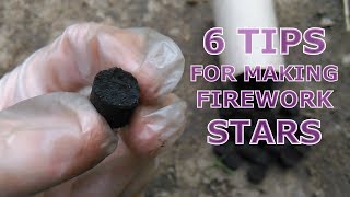 6 Tips for MAKING FIREWORK STARS Pt1 [upl. by Ahseki]