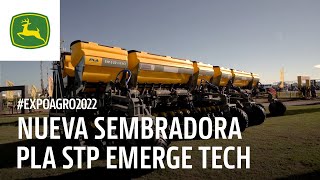 Te presentamos la nueva sembradora PLA STP Emerge Tech ExpoAgro2022 [upl. by Doi628]