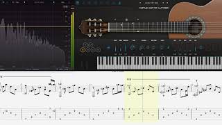 Cavatina  John Williams  Ample Sound Guitar Tabs [upl. by Hartman]