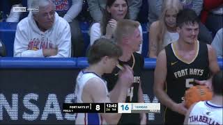 Kansas vs Fort Hays  2023111  NCAAB Game Exhibition [upl. by Shae510]