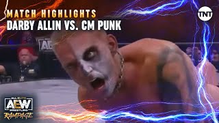 AEW All Out 2021 CM Punk vs Darby Allin  FULL MATCH [upl. by Anez809]