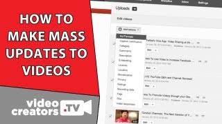 How To Update the Metadata of all your YouTube Videos [upl. by Ahtennek534]