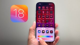 iOS 18 How To Change Theme [upl. by Eerahc]