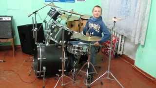 Manowar  Die For Metal  Drum Cover  Drummer Daniel Varfolomeyev 11 years [upl. by Roskes154]