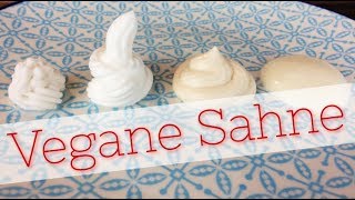 Vegane Sahne  Der große Test [upl. by Noletta]