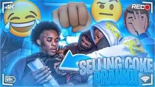 Selling quotCOKEquot In The Hood PRANK On Rapper Hvndo2trill Gone Wrong 😳 [upl. by Krik]