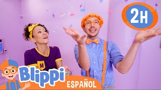 La Fábrica de los colores NYC  Aprende con Blippi  Videos educativos para niños [upl. by Netsrek591]