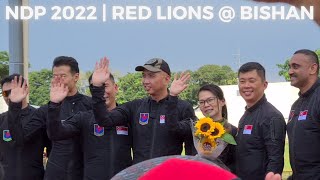 🇸🇬 NDP 2022  Red Lions  Bishan [upl. by Allecsirp]