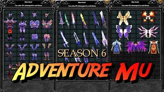 Adventure Mu Season 6  Mid Server   Mu Online PC [upl. by Yentuoc820]