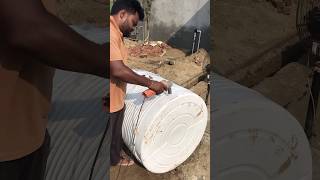 Water tank fitting plumbing [upl. by Tadio]