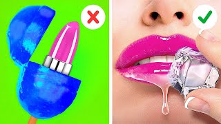 BEAUTY HACKS TO MAKE YOU A STARCoolest Hacks and DIY Ideas You Wish You Knew Before By 123 GOGOLD [upl. by Bennink319]