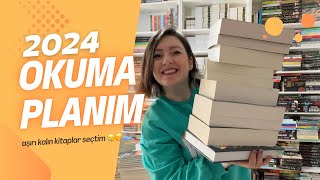 2024 Okuma Planım  Devasa kalın 21 kitap seçtim🫠 [upl. by Mohandas906]