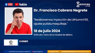 Sesión OnLine quotRealizaremos inyección de LithiumnYZR ajuste pulido maquillajequot [upl. by Mail642]