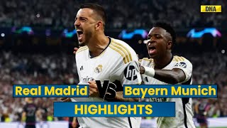 Real Madrid Vs Bayern Munich Highlights Real Madrid Enters Into UEFA Champions League Final [upl. by Ellehsat]