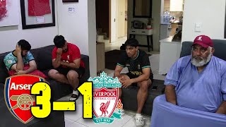 ARSENAL vs LIVERPOOL 31 LIVE FAN REACTION  EMBARRASSING PERFORMANCE WHAT WAS THAT [upl. by Zetra888]