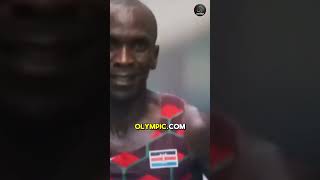 Eliud Kipchoge announces the end of his Olympic career afterworst marathon shorts eliudkipchoge [upl. by Zzabahs]