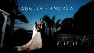 Angela  Andrew  Wedding at The Beach Club Estate in Lake Ronkonkoma NY  Expressions Cinema [upl. by Benenson566]