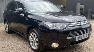 Mitsubishi Outlander 20 PHEV GX 4H 5dr Review at Richard Lawson Autoecosse WN15NLR [upl. by Quill744]