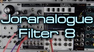 Joranalogue Filter 8 quotthe cutting edge in analogue VCF designquot [upl. by Farrah]