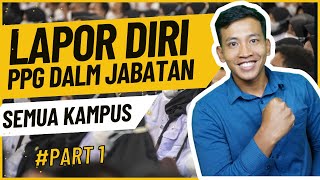 LAPOR DIRI PPG DALAM JABATAN 2023  SEMUA KAMPUS CARANYA BEGINI PART 1 [upl. by Ogu760]