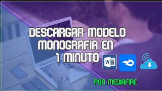 DESCARGAR MODELO DE MONOGRAFÍA NORMAS APA 2017 POR MEDIAFIRE 100 CORREGIDA Y GRATIS [upl. by Templer]