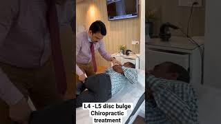 L4  L5 disc bulge treatment by dr harish grover [upl. by Eleaffar]