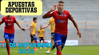 Apuestas deportivas para el 11 de noviembre de 2023 [upl. by Anoo39]