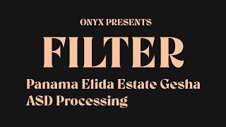 Brew Guides Panama Gesha Filter [upl. by Dilan]