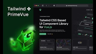 Overview of Tailwind CSS Components with PrimeVue [upl. by Attenol]