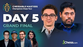 Chessable Masters  Nakamura vs Caruana  FINAL Which American Champion Will Take the Crown [upl. by Naltiac]