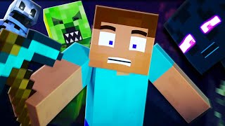 EVERY MINECRAFT MONSTER RAP 🎵 Creeper Skeleton Enderman Zombie Pigman🎵 Animation compilation [upl. by Aneelas]