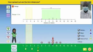 Center and Variability Simulation  Science Experiment  Science Experiment [upl. by Ettenawtna216]