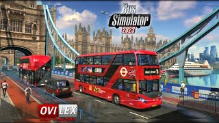 Bus Simulator 2023 UPDATE  New London Map 2 New Double Decker Buses amp New Passengers [upl. by Anelaj]