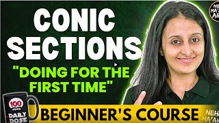 CONIC SECTIONS BEGINNERS COURSE JEE 20252026 FULL PREP FRM ZERO  MATHEMATICALLY INCLINED NEHA MAM [upl. by Clute]