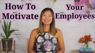 Employee Engagement  How to Motivate Employees [upl. by Maddalena]