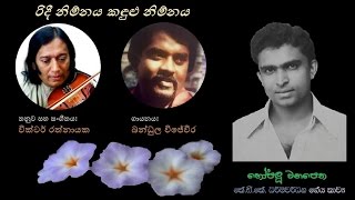 රිදී නිම්නය කඳුළු නිම්නය  Ridee Nimnaya Kandulu Nimnaya [upl. by Aniar]