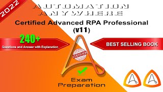 v11  Automation Anywhere Certified Advanced RPA Professional  Mock Test  2022 Exam QampA to PASS [upl. by Lahey682]