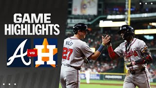 Braves vs Astros Game Highlights 41724  MLB Highlights [upl. by Alexandria493]