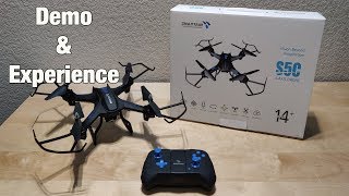 Midrone 220 HD Wifi FPV Test [upl. by Marilla]