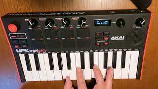 AKAI Professional MPK Mini Play MK3 [upl. by Pages]