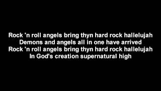 Lordi  Hard Rock Hallelujah  Lyrics on screen  HD [upl. by Herrmann]