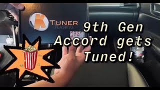 Installing Ktuner V2 on 9th Gen Accord Crackle tune [upl. by Anibas]