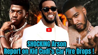 Breaking News Kid Cudi Car Fire Mystery Diddy DENIES Involvement as New Arson Details Emerge [upl. by Thibault724]