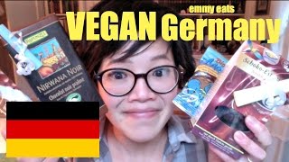 Emmy Eats Vegan Germany  tasting more German sweets [upl. by Lim152]