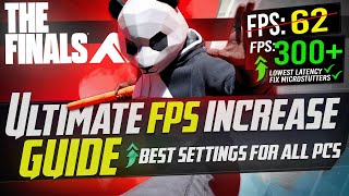 🔧 THE FINALS Dramatically increase performance  FPS with any setup 📈✅ [upl. by Clute122]