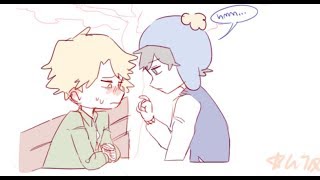 ¡El primer beso de Tweek y Craig ♥ Comicdub South Park [upl. by Nayar650]